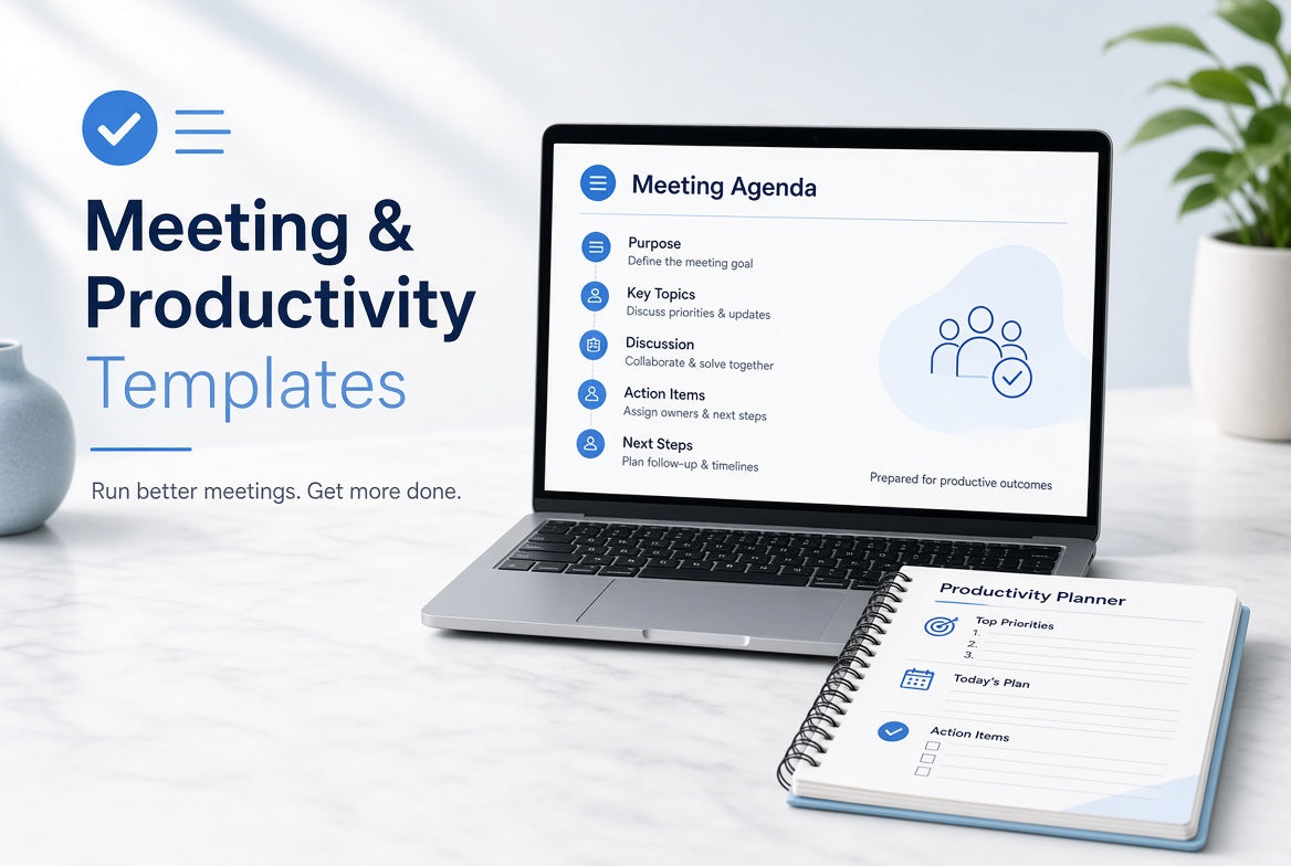 Meeting And Productivity Templates